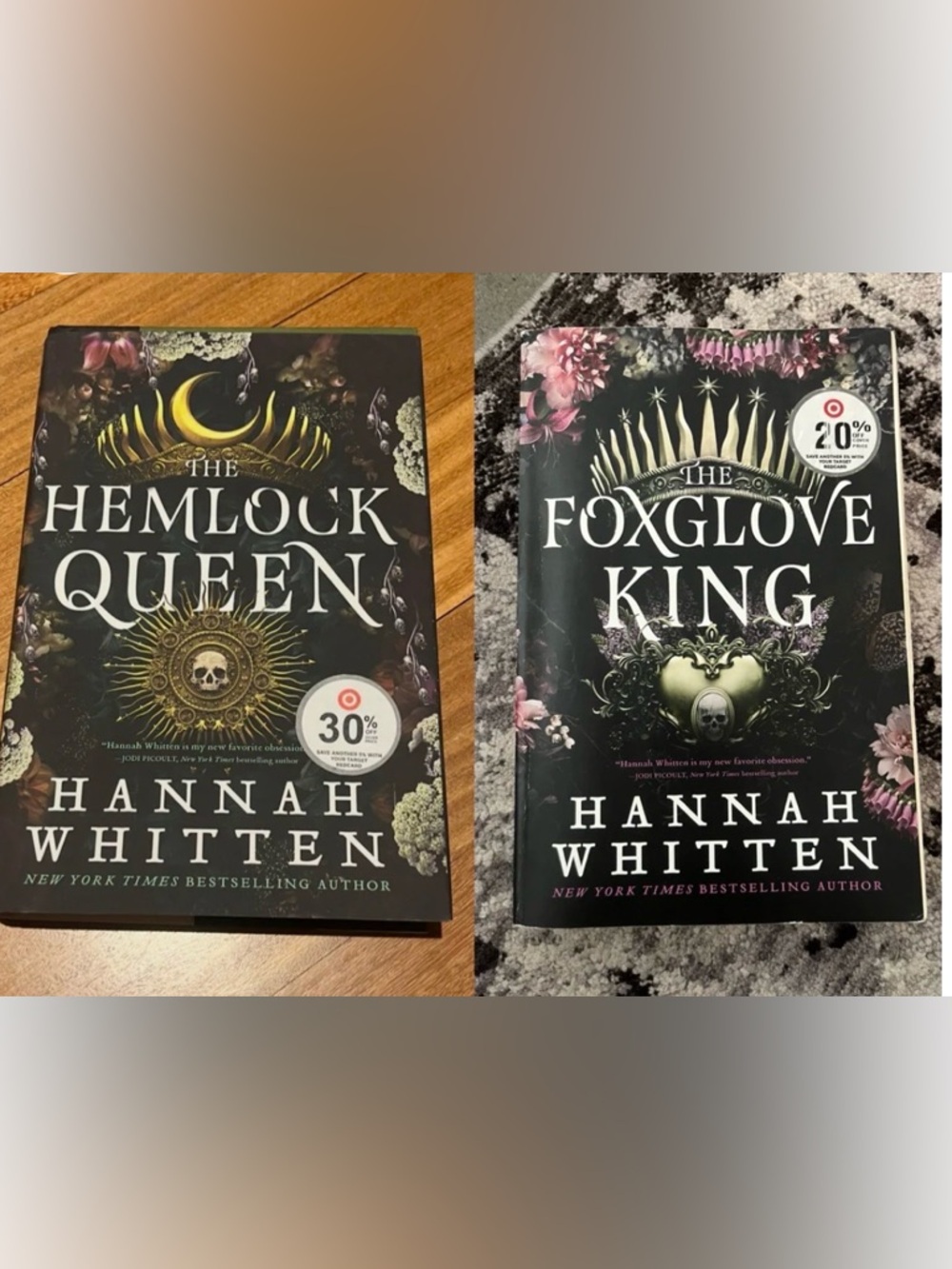 Books 1 & 2 of the Nightshade Crown Series